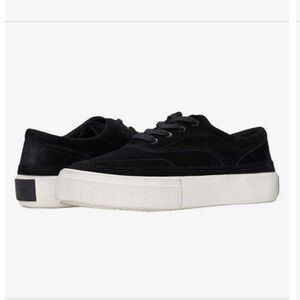 All Saints Mercia Suede Platform Sneakers size 10